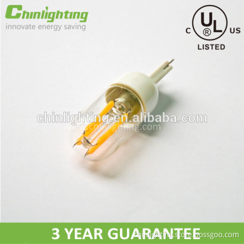 LED residential lighting mini g9 led filament bulb